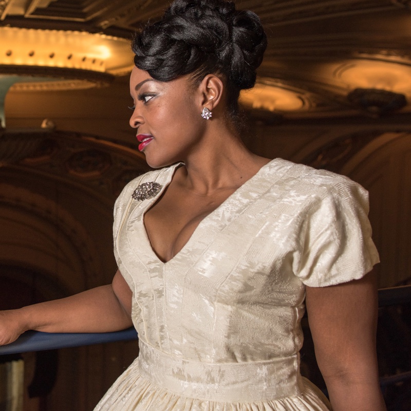 Quiana Lynell on balcony