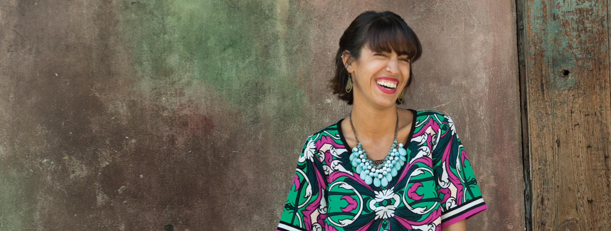 Ashley Shabankareh laughing