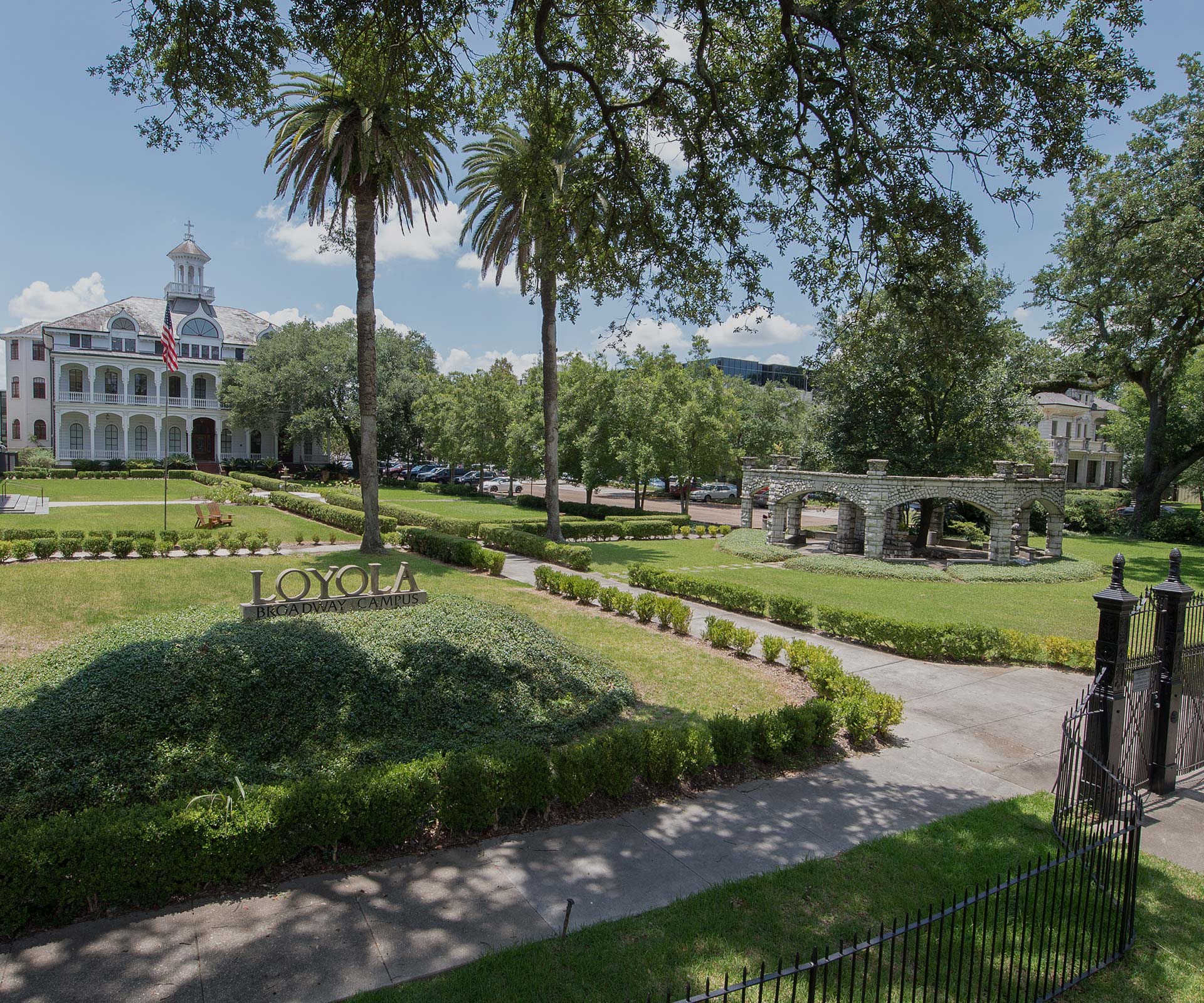 View of Loyola's Broadway Campus