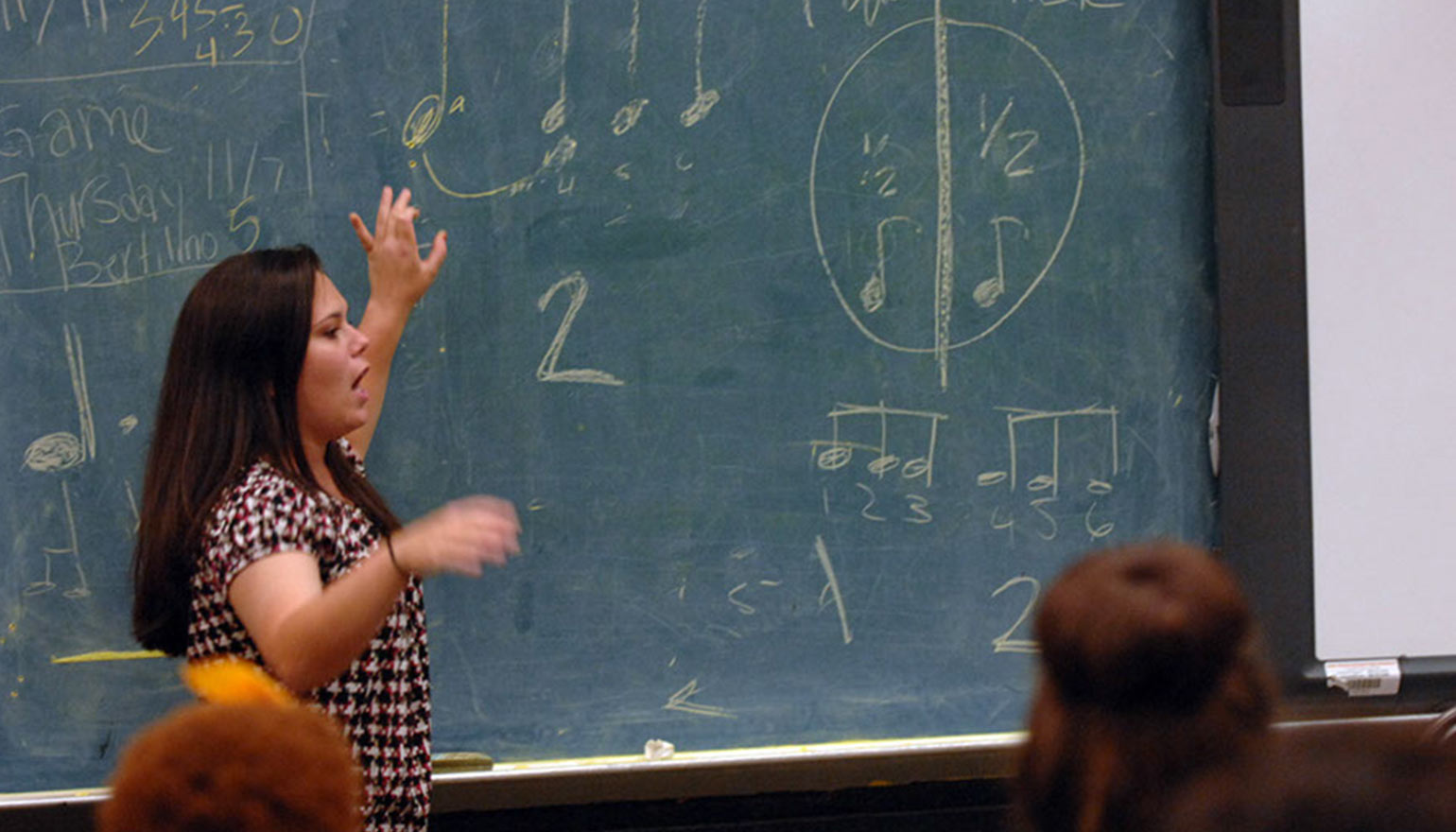 Vicky Lafitte teaching