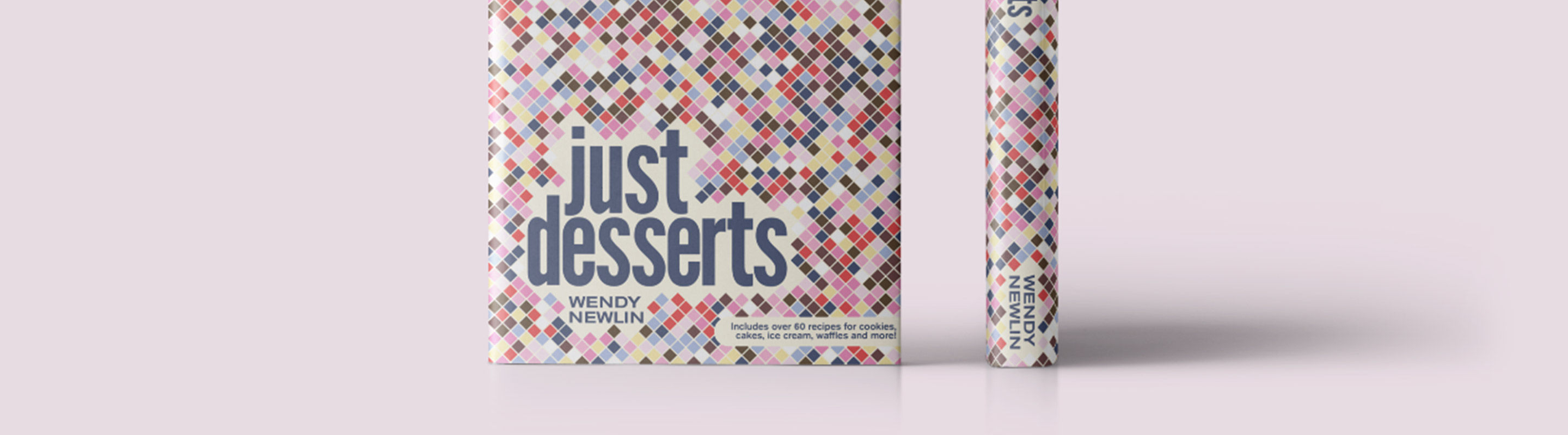 Just Desserts book cover design