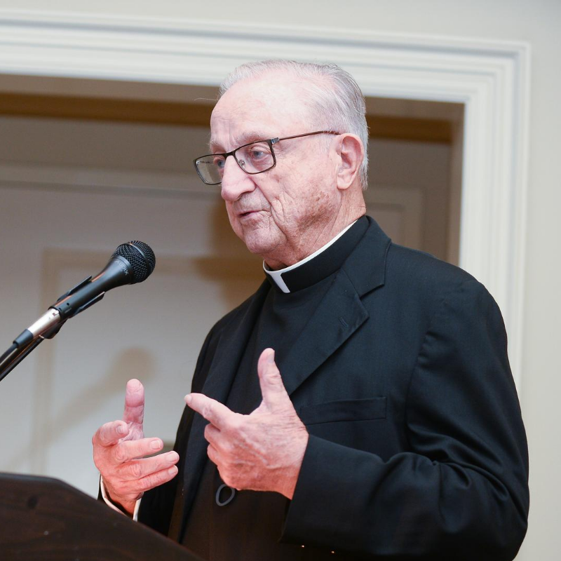 Photo of Fr. Carter at 90th Birthday Party
