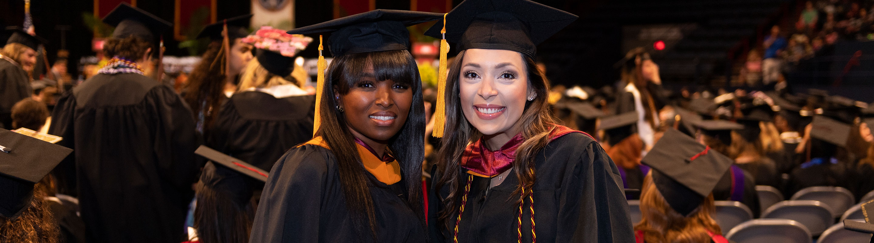 Graduate Students at Commencement